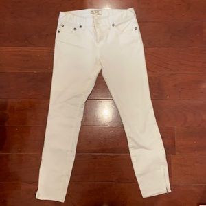 Free People White Jeans